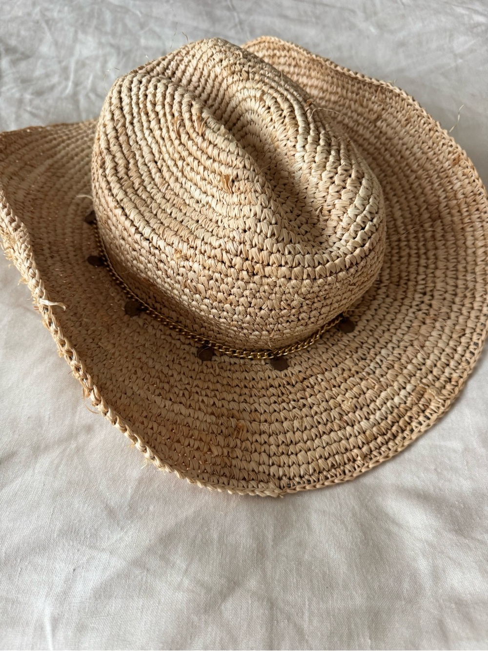 Raffia Cowgirl Sun Hat - Picture 5 of 8